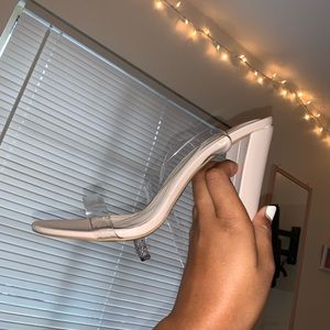 Clear / Nude Heels